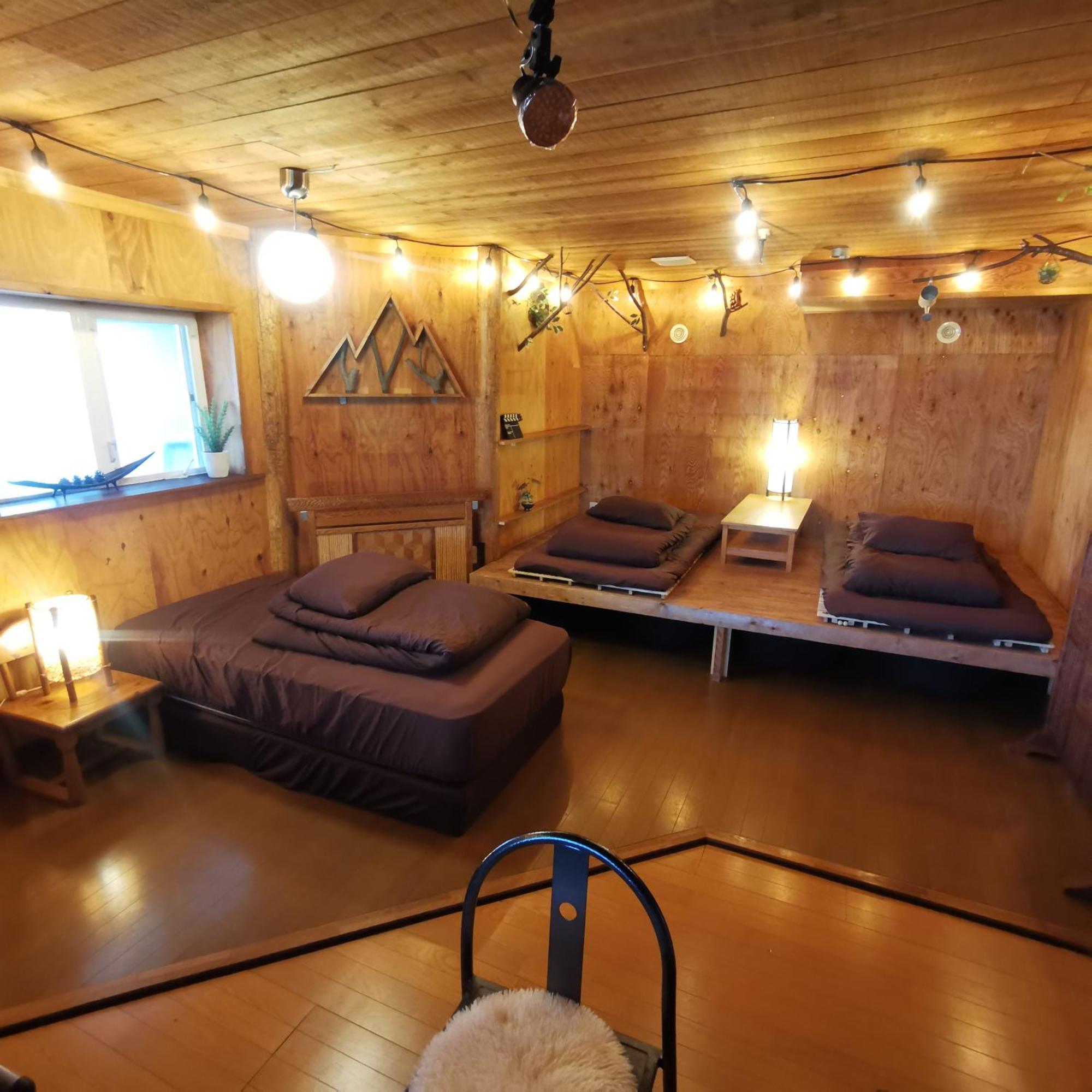 Sapporo Luxury Log House 5Brm Max 18Ppl 4 Free Parking 빌라 객실 사진