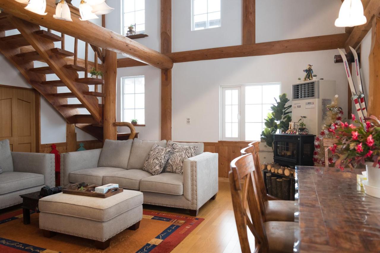 Sapporo Luxury Log House 5Brm Max 18Ppl 4 Free Parking 빌라 외부 사진